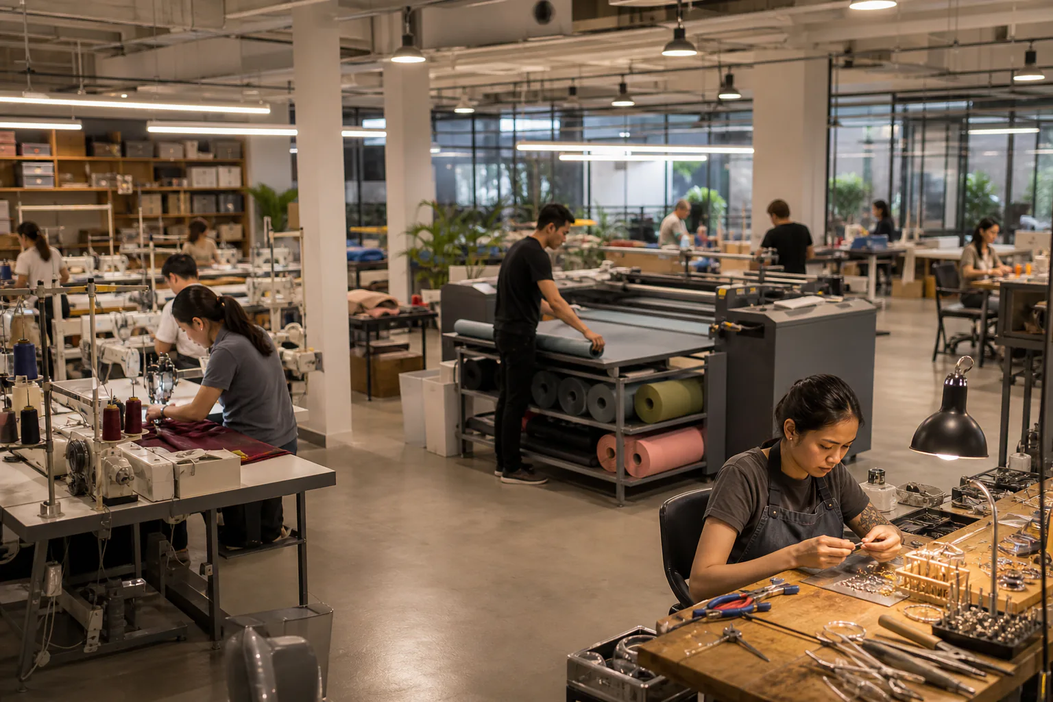 Manufacturing across business categories