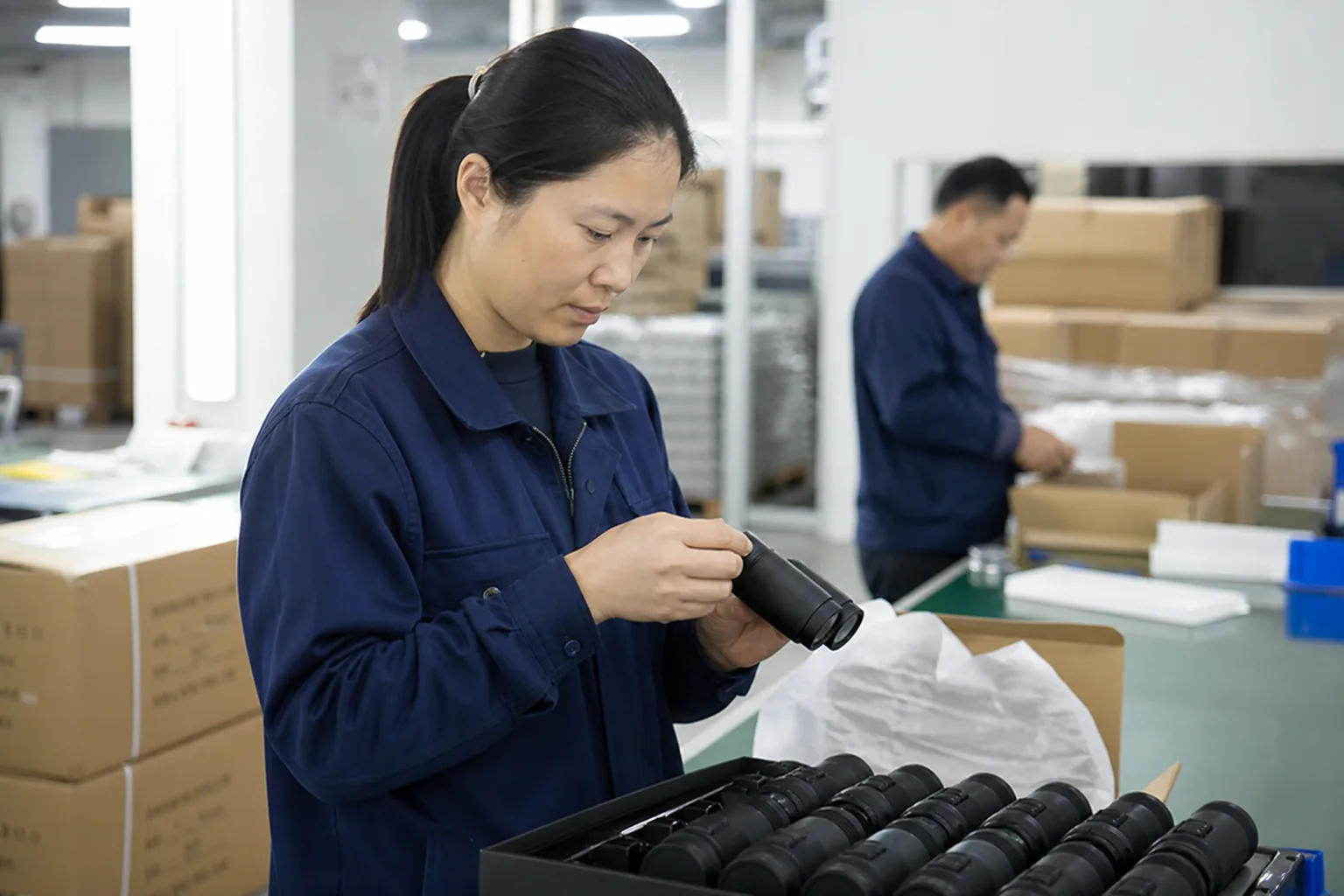 Finished-goods quality inspection